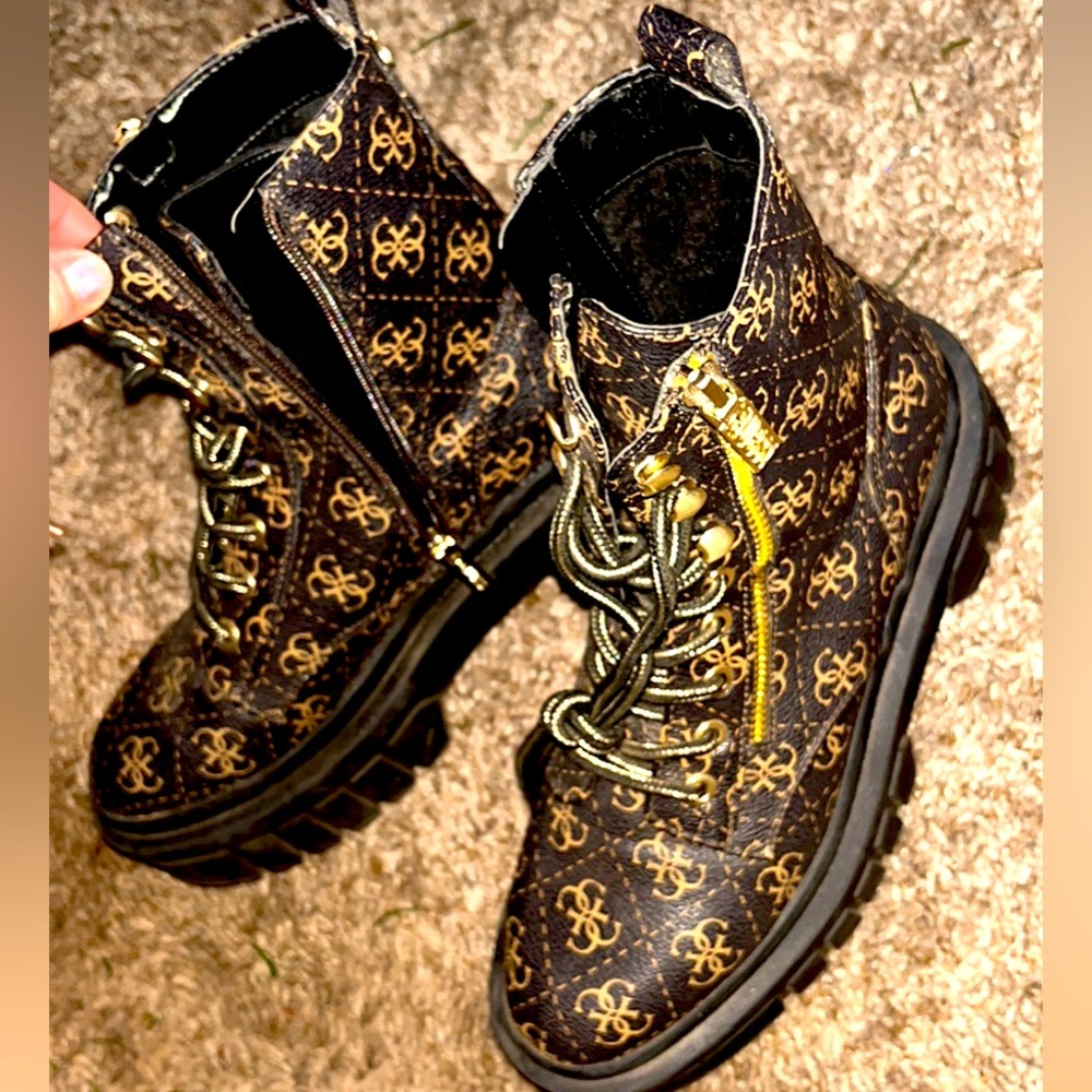 Guess combat boots!